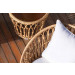 Peacock Loungestoel Draaistoel Swivel Rocker | Wicker Vlechtwerk | Artie Garden Tuinmeubelen